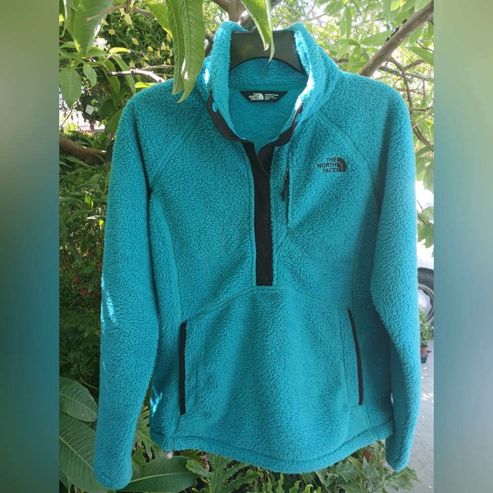 The North Face Turquoise Fleece Jacket